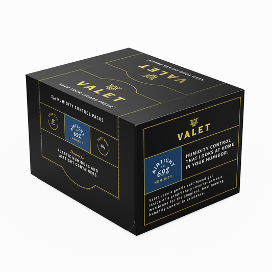 Valet 69% (60 gram), 12 count overwrapped in retail carton