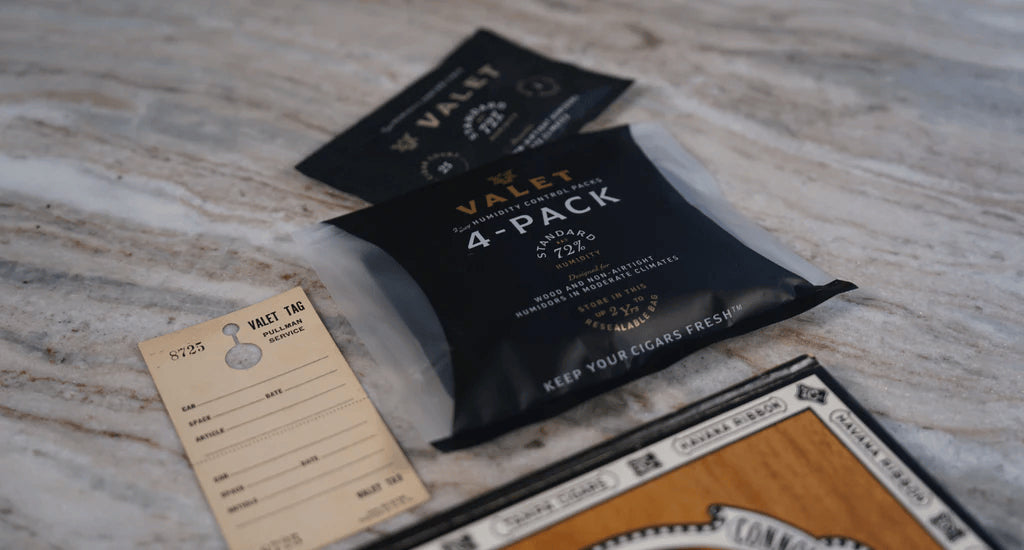 Valet humidity packs